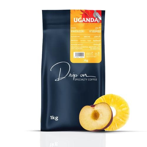 Ugandan Rwenzori specialty coffee beans, V60 recipe